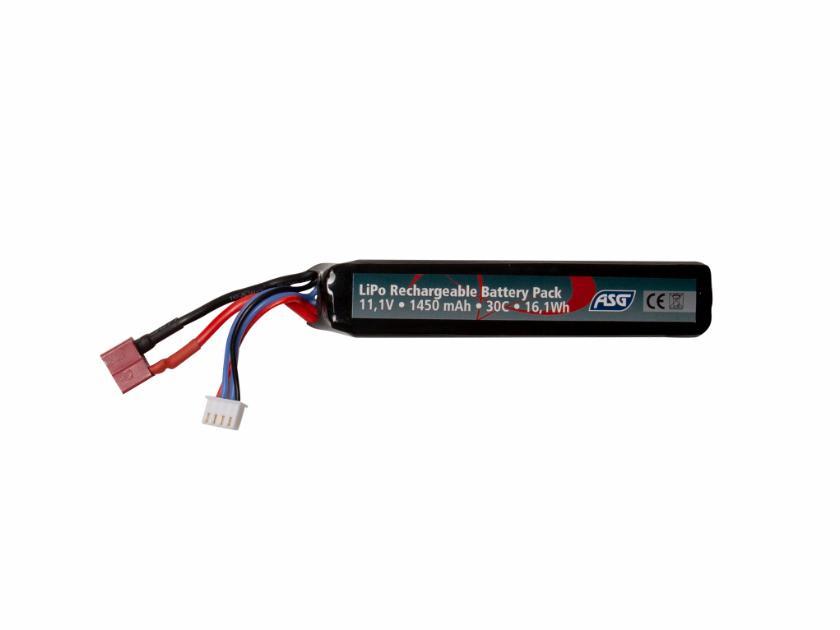 Li-Po Accu 11,1V - 1450 mAh / 16,1 Wh / 30 C /  Staaf Model-3001-a